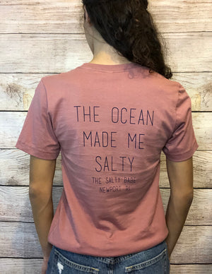 The Salty Babe Ocean Made Me Salty Tee - The Salty Babe