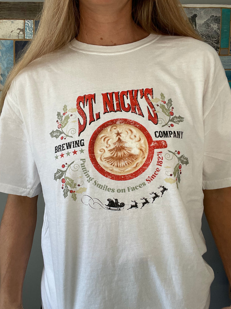 St. Nicks washed tee shirt