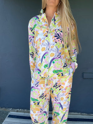 MAAJI Botanic Pop Rocks Dandelion pajama set