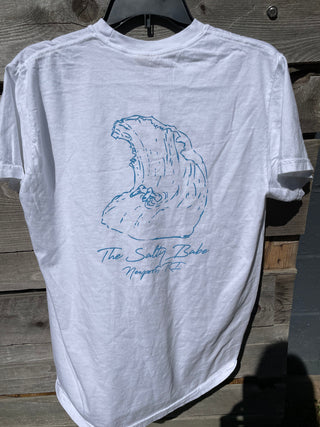 The Salty Babe Wave Tee Shirt