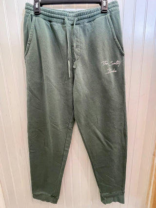 The Salty Babe PD fleece pants-Green