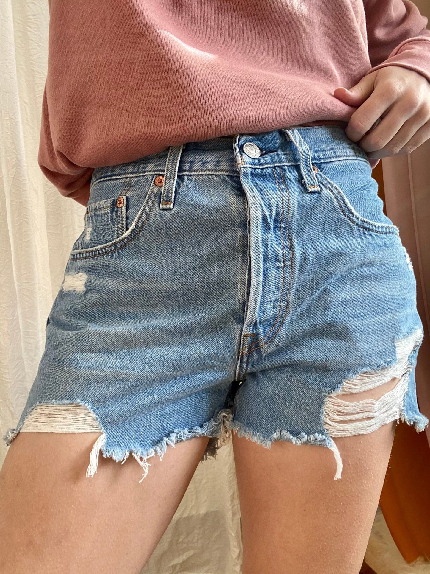 LEVI’S 501 Original Short Sansome Straggler - The Salty BabeDenim Shorts