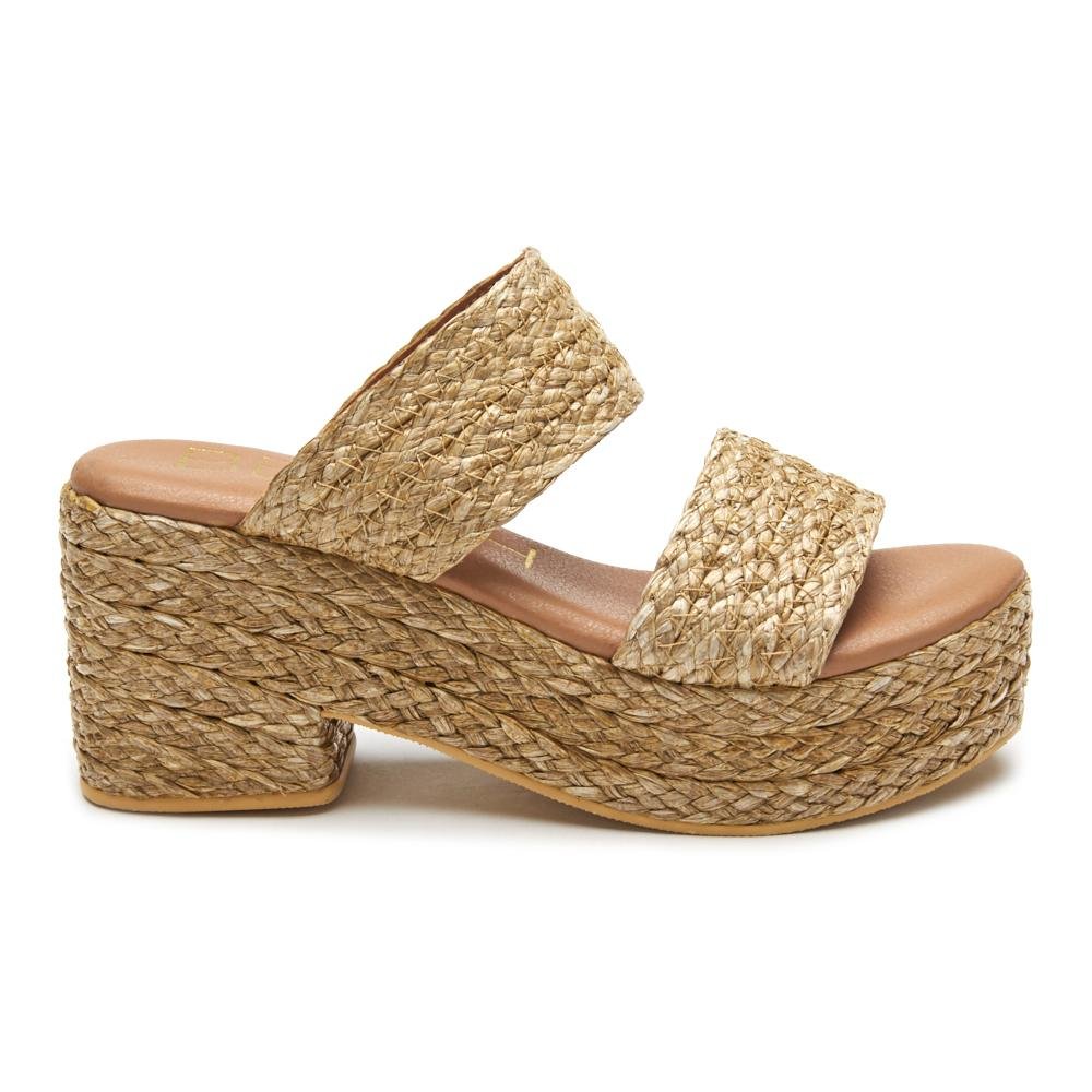 MATISSE Ocean Ave platform sandal - Cognac - The Salty BabeFootwear