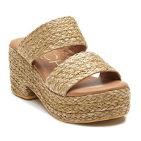 MATISSE Ocean Ave platform sandal - Cognac - The Salty BabeFootwear