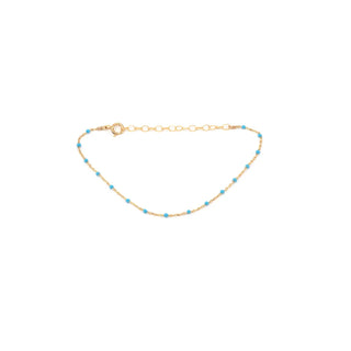 MAY MARTIN Enamel & Gold Dainty Bracelet - The Salty BabeJewelry