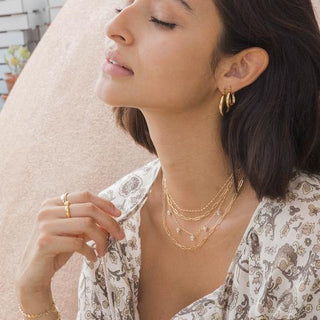 MAY MARTIN Mayson Hoops - Medium - The Salty BabeEarrings