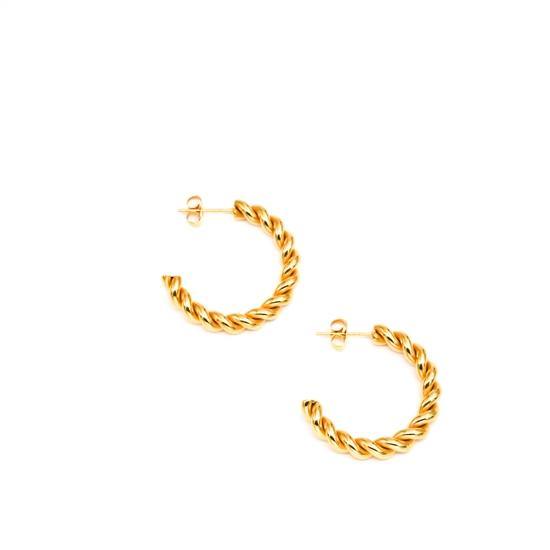 MAY MARTIN Sarah Hoops - The Salty BabeEarrings