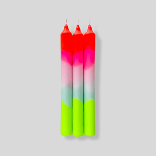 Neon Tall Candles - The Salty BabeCandle