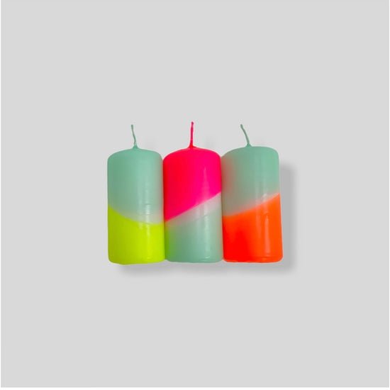 PINK STORIES Neon 3 pack candle - The Salty BabeCandle