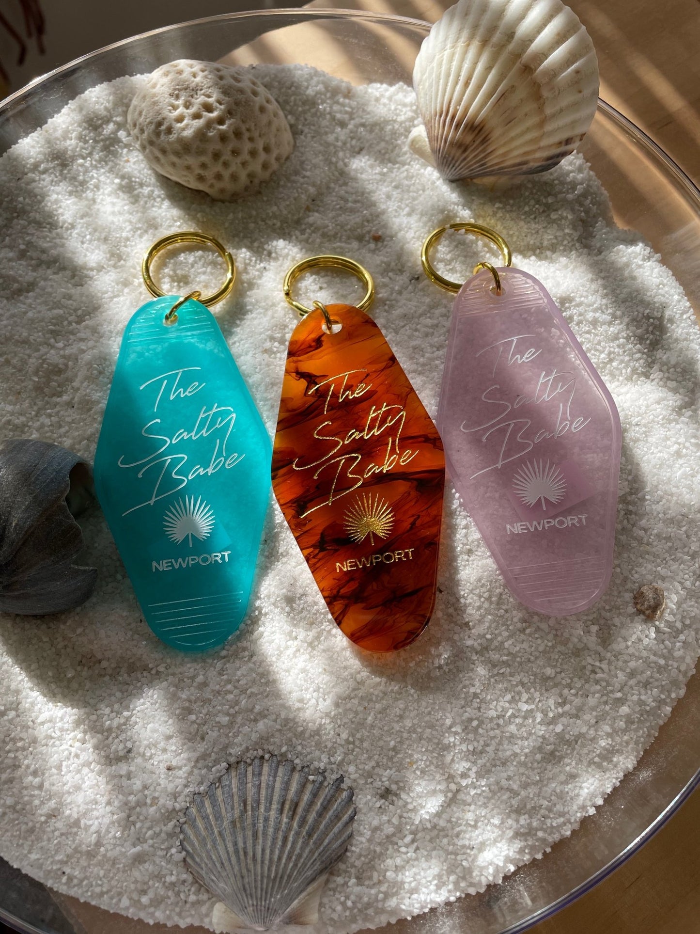 Salty Babe Hotel Keychain - The Salty BabeGift