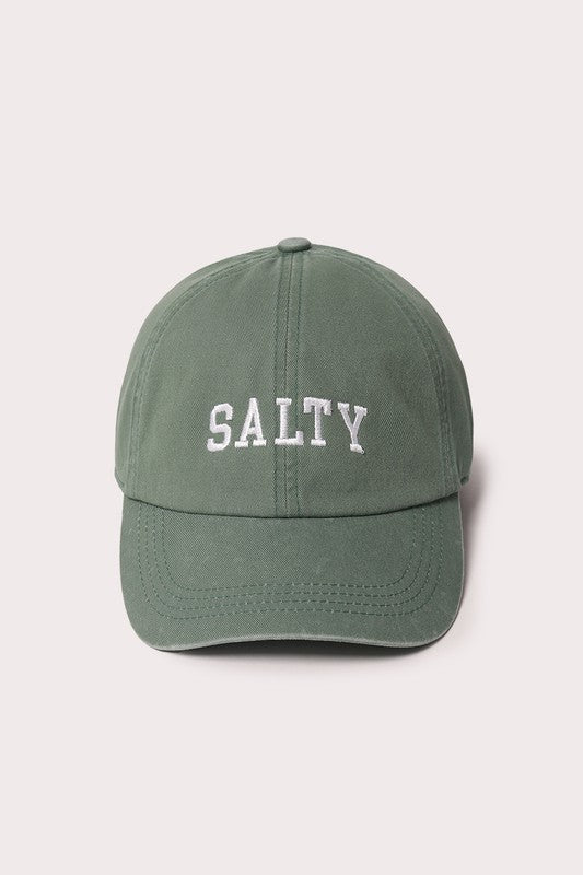 SALTY baseball hat - The Salty BabeHats