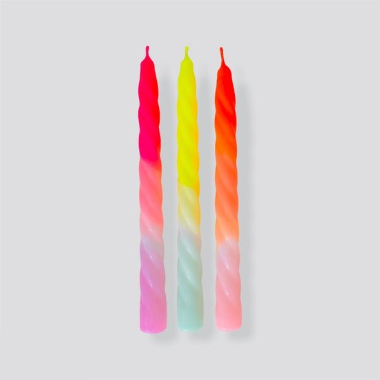 Twisted Taper candles - The Salty BabeCandle